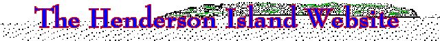 Henderson Island Website Logo